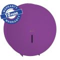 MERIDA STELLA VIOLET LINE MEGA toilet paper dispenser, max. roll diameter 28 cm, violet